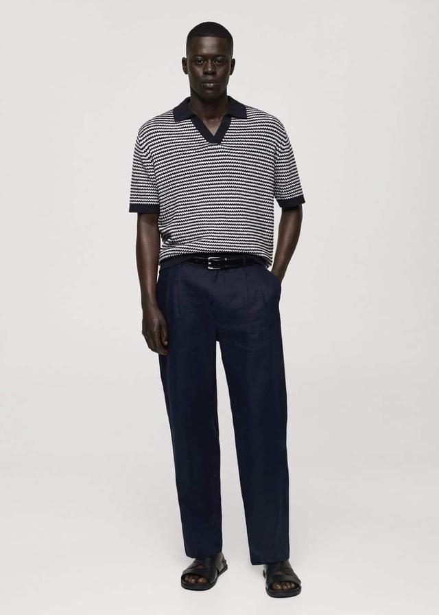 Mango Mens Relaxed Fit Pants Product Image