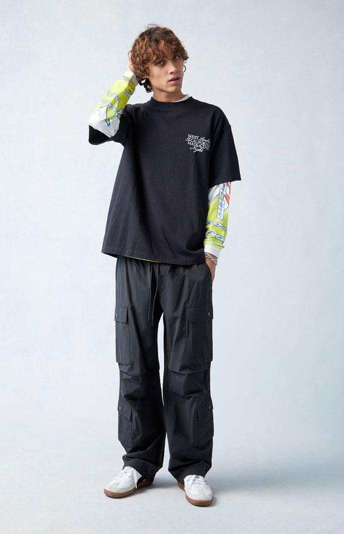 Men's Baggy Cargo Pants - Product Image