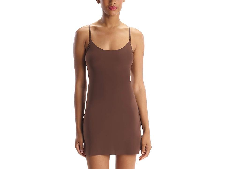 Commando Mini Cami Slip MNCS01 (Mocha) Women's Underwear Product Image