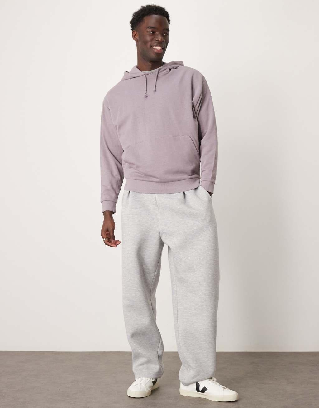 ASOS DESIGN oversized hoodie in lilac  Product Image