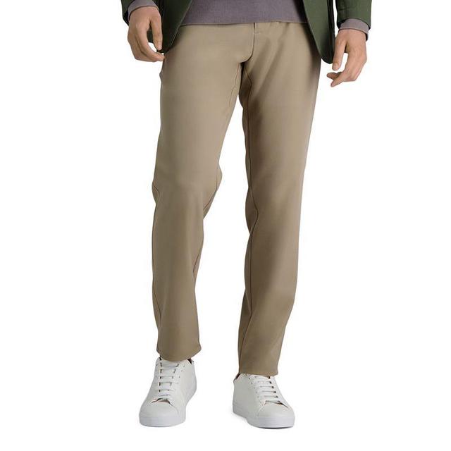 Mens Haggar The Active Series Everyday Slim Fit Flat-Front Pants Product Image