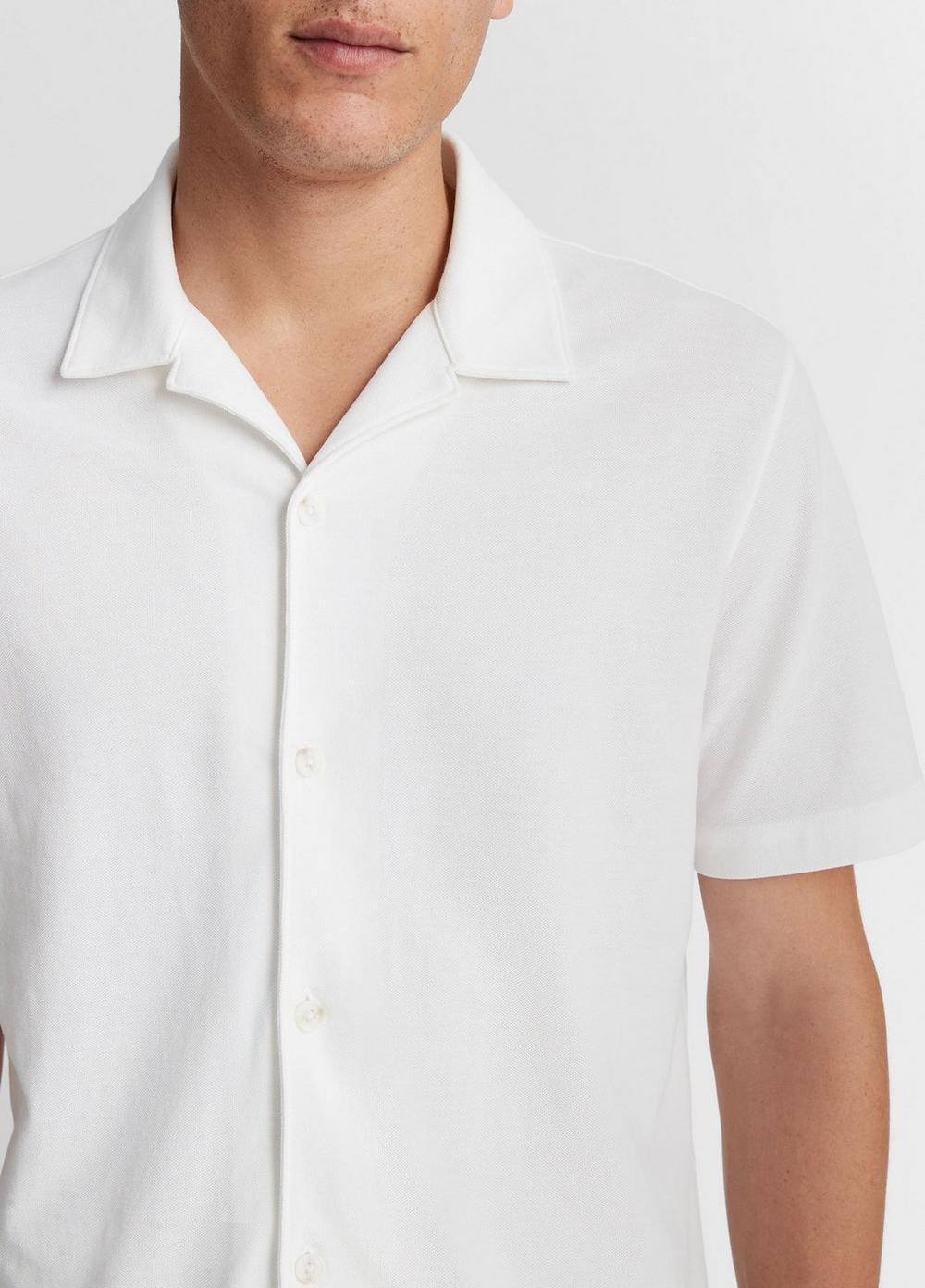 Cotton Piqué Cabana Shirt Product Image