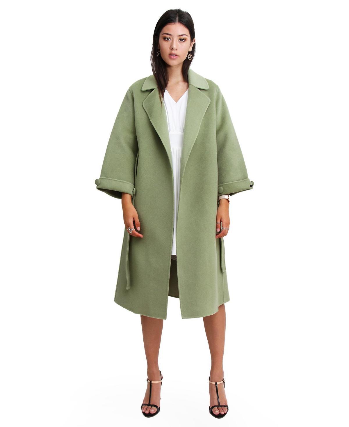 Belle & Bloom Womens Women Stay Wild Over d Wool Coat Product Image