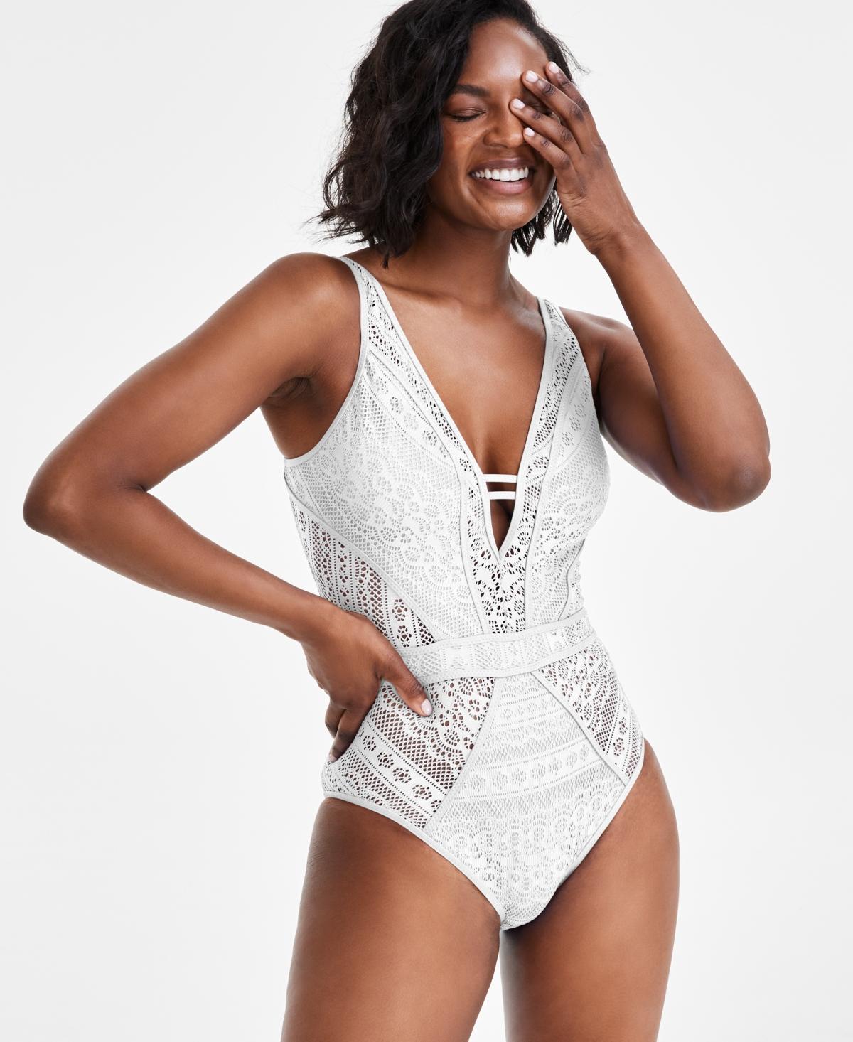 Becca Color Play Lace One-Piece Swimsuit Product Image