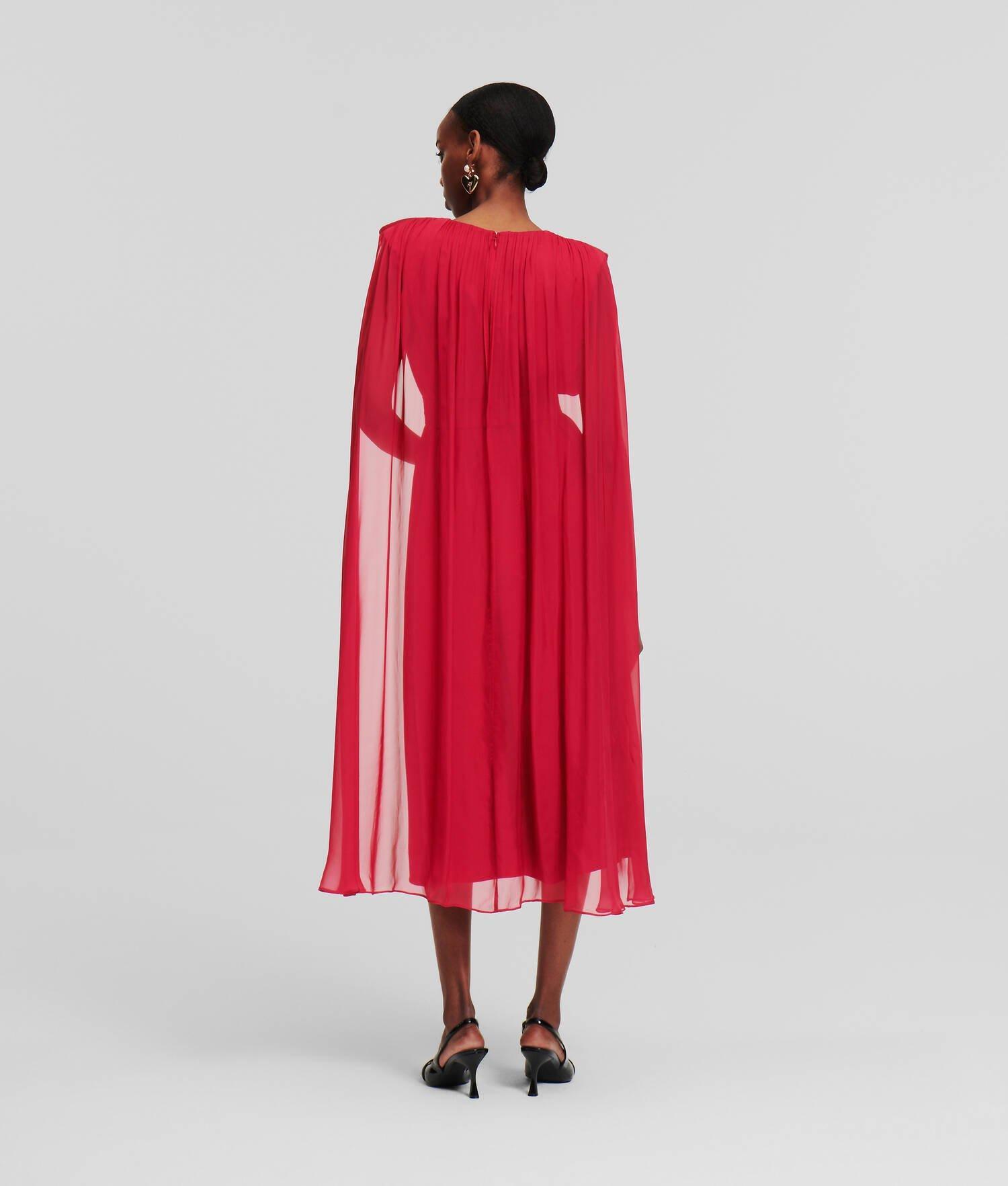 CAPE MIDI DRESS Product Image