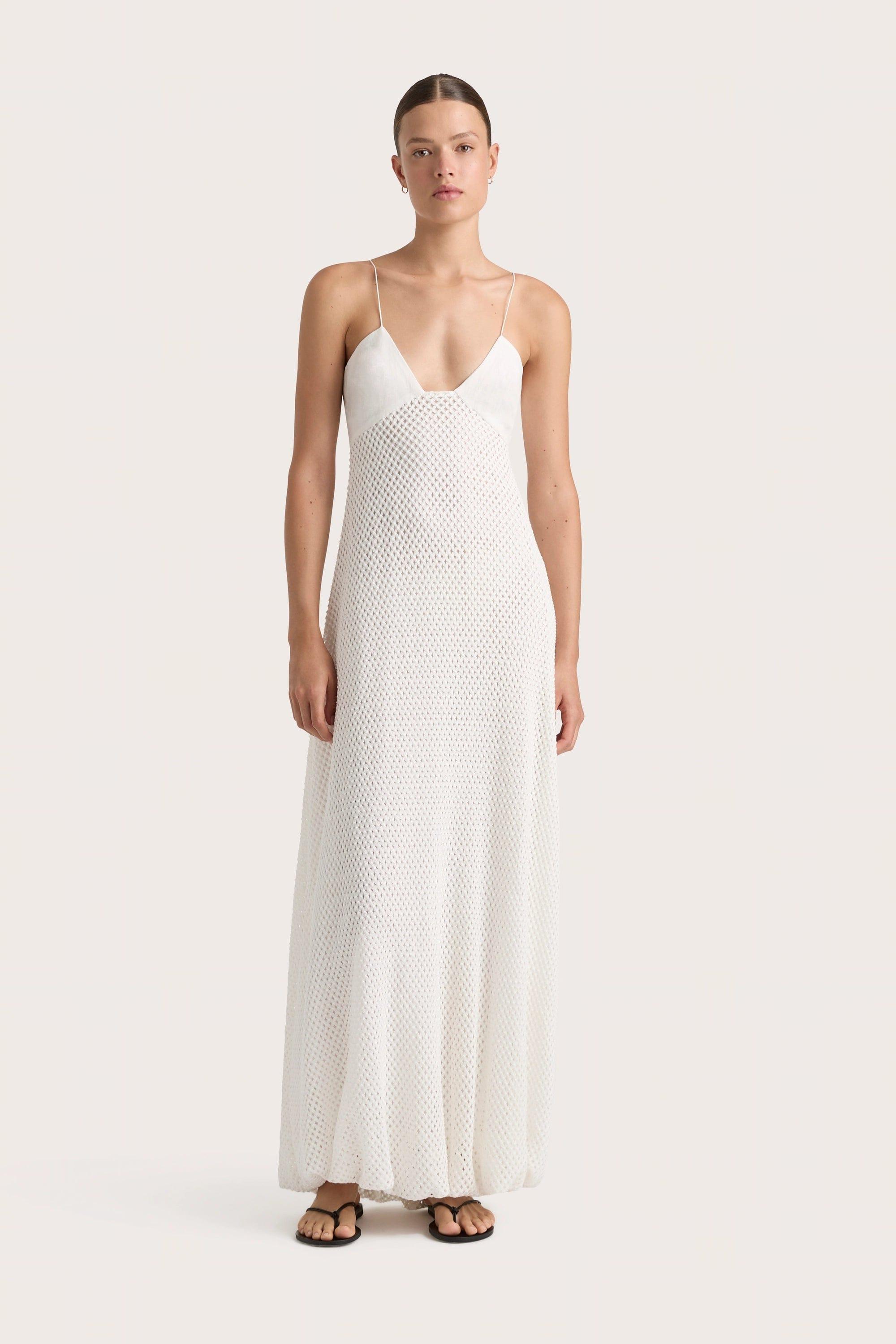 Ciele Maxi Dress Azalea White Product Image