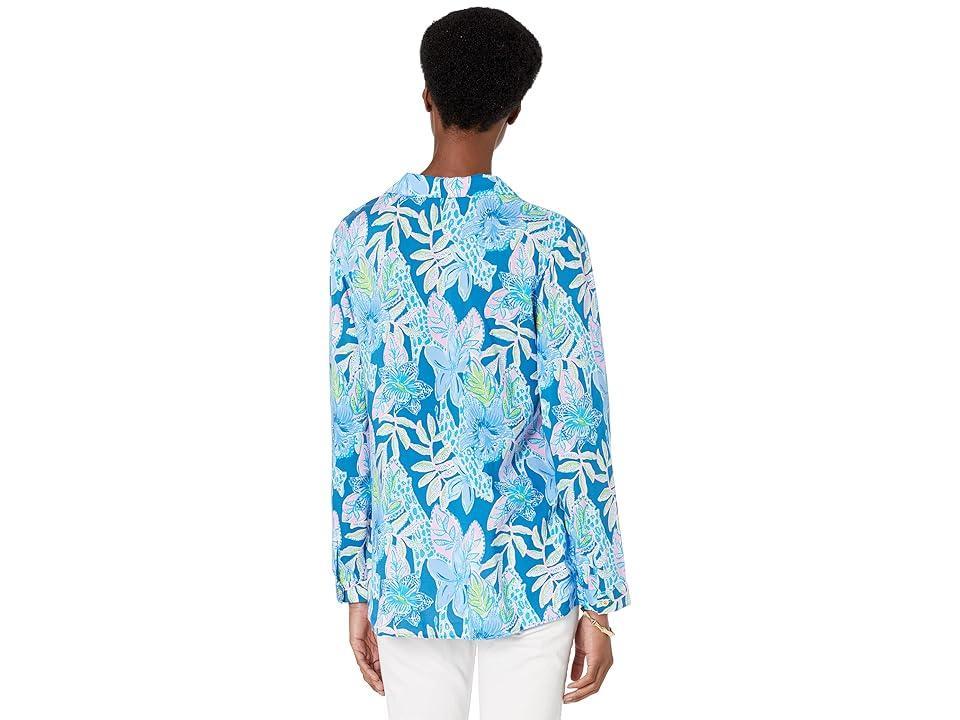 Lilly Pulitzer Lillith Tunic (Macaw Tall Me About It) Women's Clothing Product Image