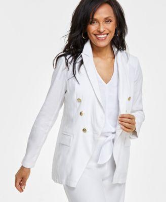 Women's Double-Breasted Blazer, Created for Macy's Product Image