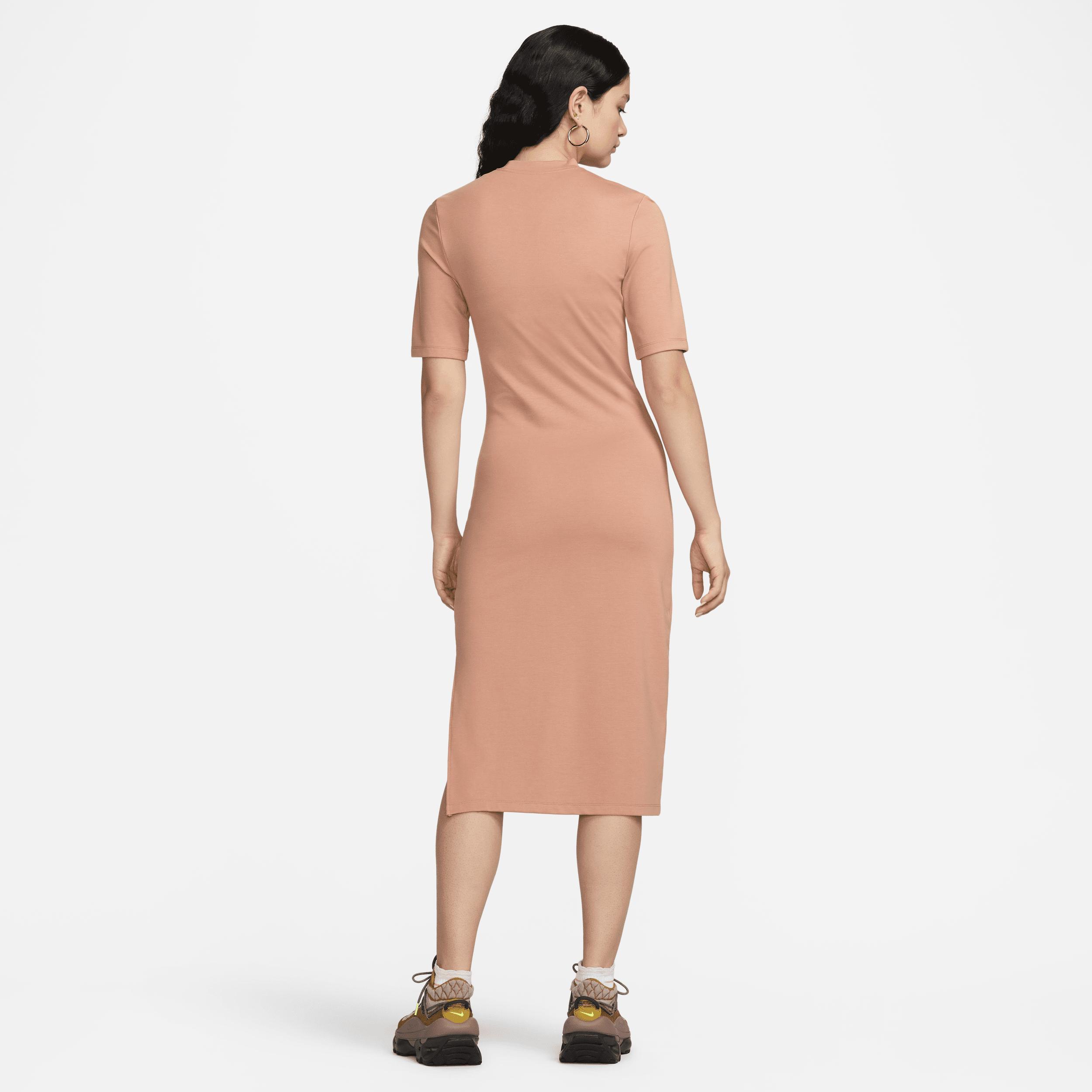 Women's Nike Sportswear Essential Tight Midi Dress Product Image