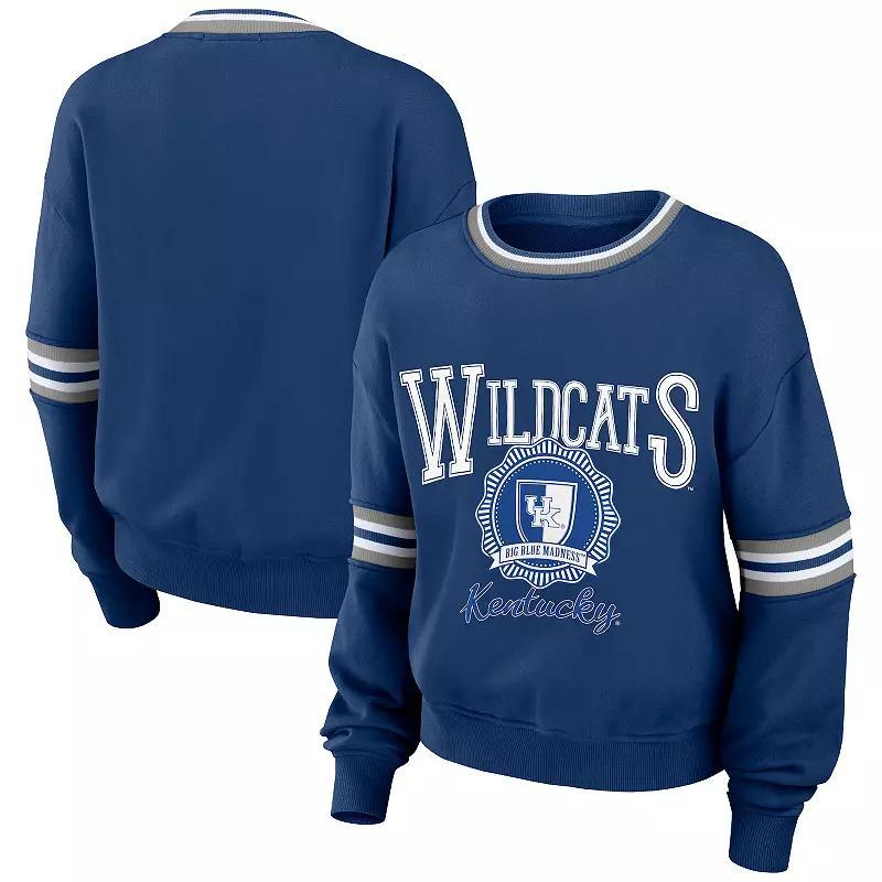 Womens NCAA Kentucky Wildcats Vintage Pullover Sweatshirt Product Image