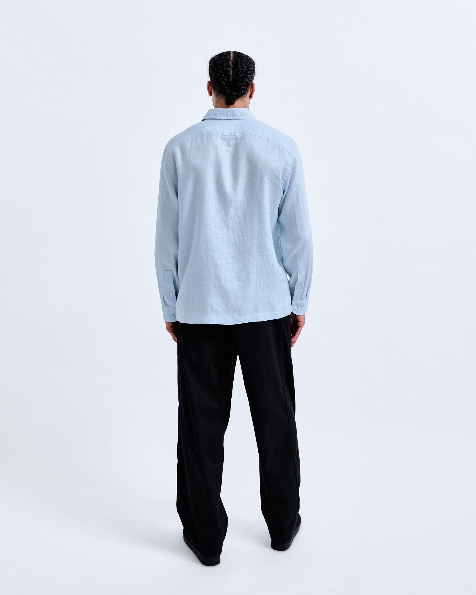 Linen Palermo Shirt Male Product Image