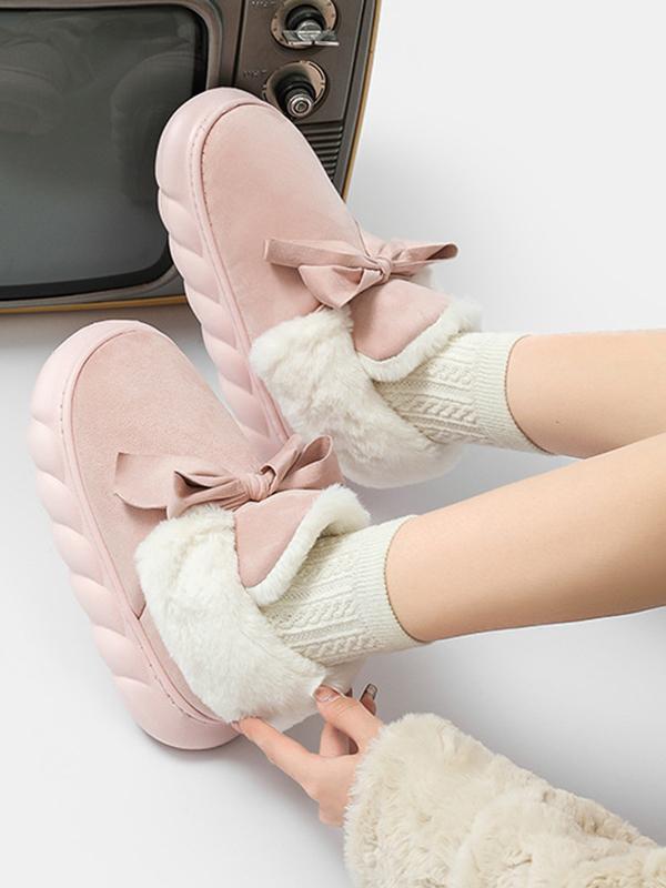 Casual Keep Warm Non-Slip Velvet Booties Product Image