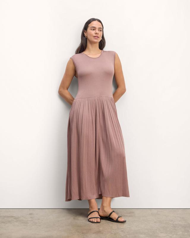 The Knit Pleated Dress Product Image