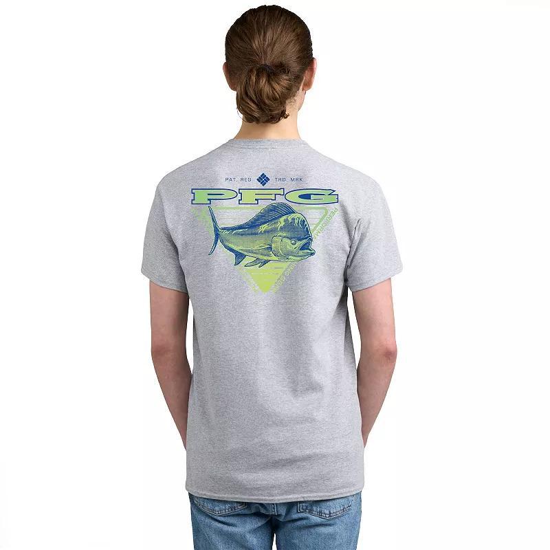 Mens Columbia PFG Performance Fishing Gear Short Sleeve Graphic Tee Product Image