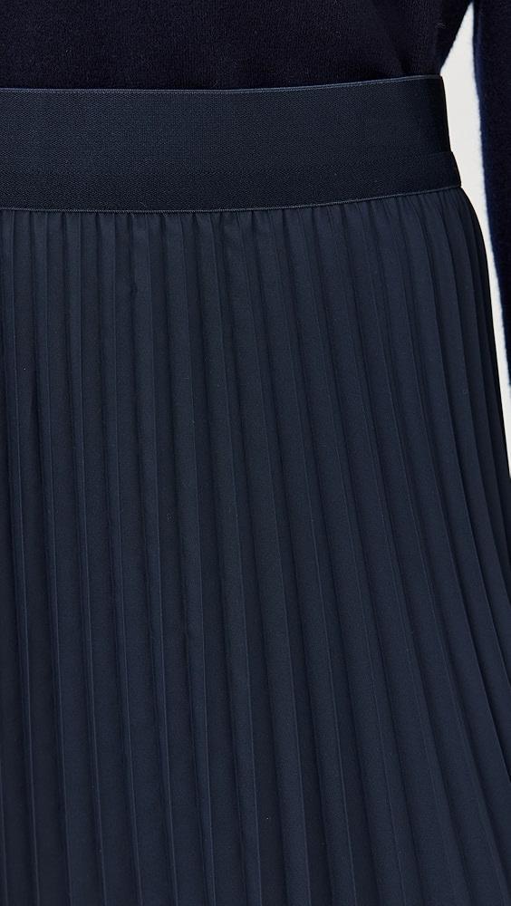 Tibi Nylon Pleating Sunray Pullon Skirt | Shopbop Product Image