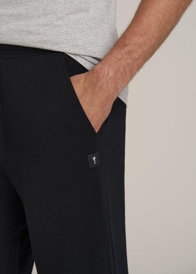 Sleep Jogger for Tall Men in Black Male Product Image