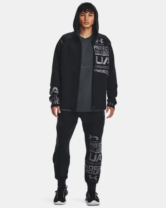 Men's UA Unstoppable Fleece Graphic Joggers Product Image