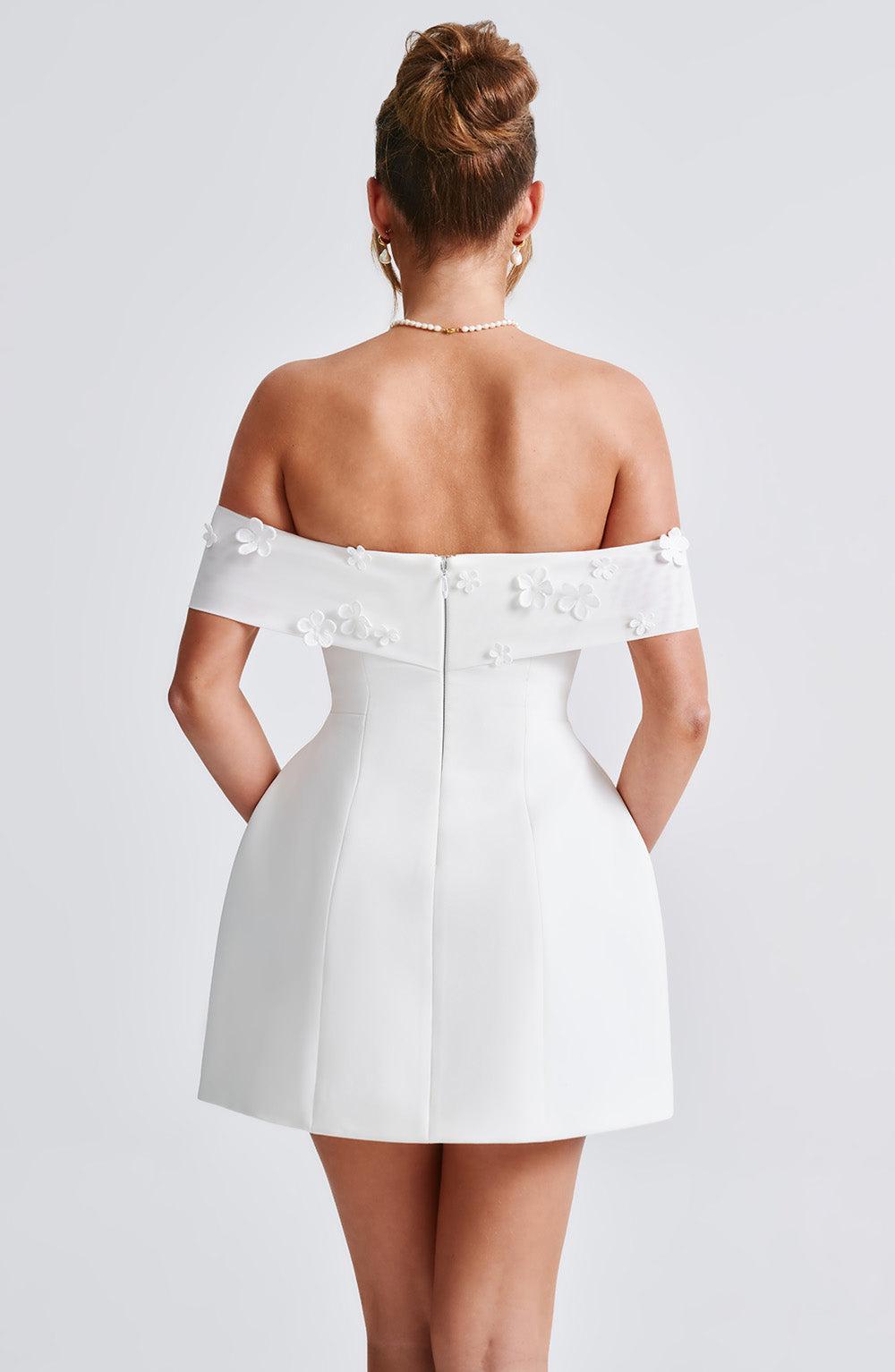 Laurel Mini Dress - Ivory Product Image