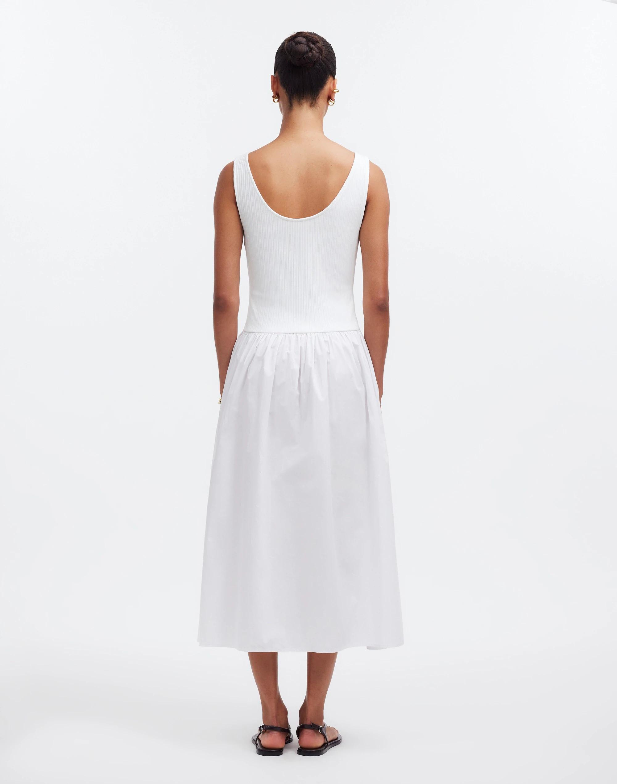 Drop-Waist Tank Midi Dress Product Image