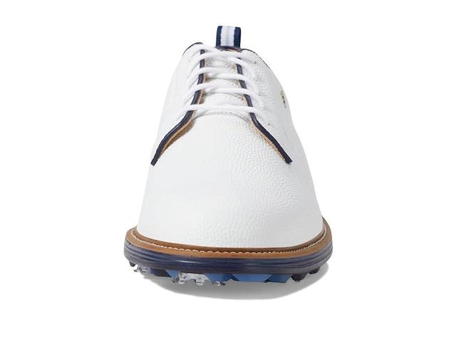 FootJoy Premiere Series - Field Golf Shoes White/Navy) Men's Shoes Product Image