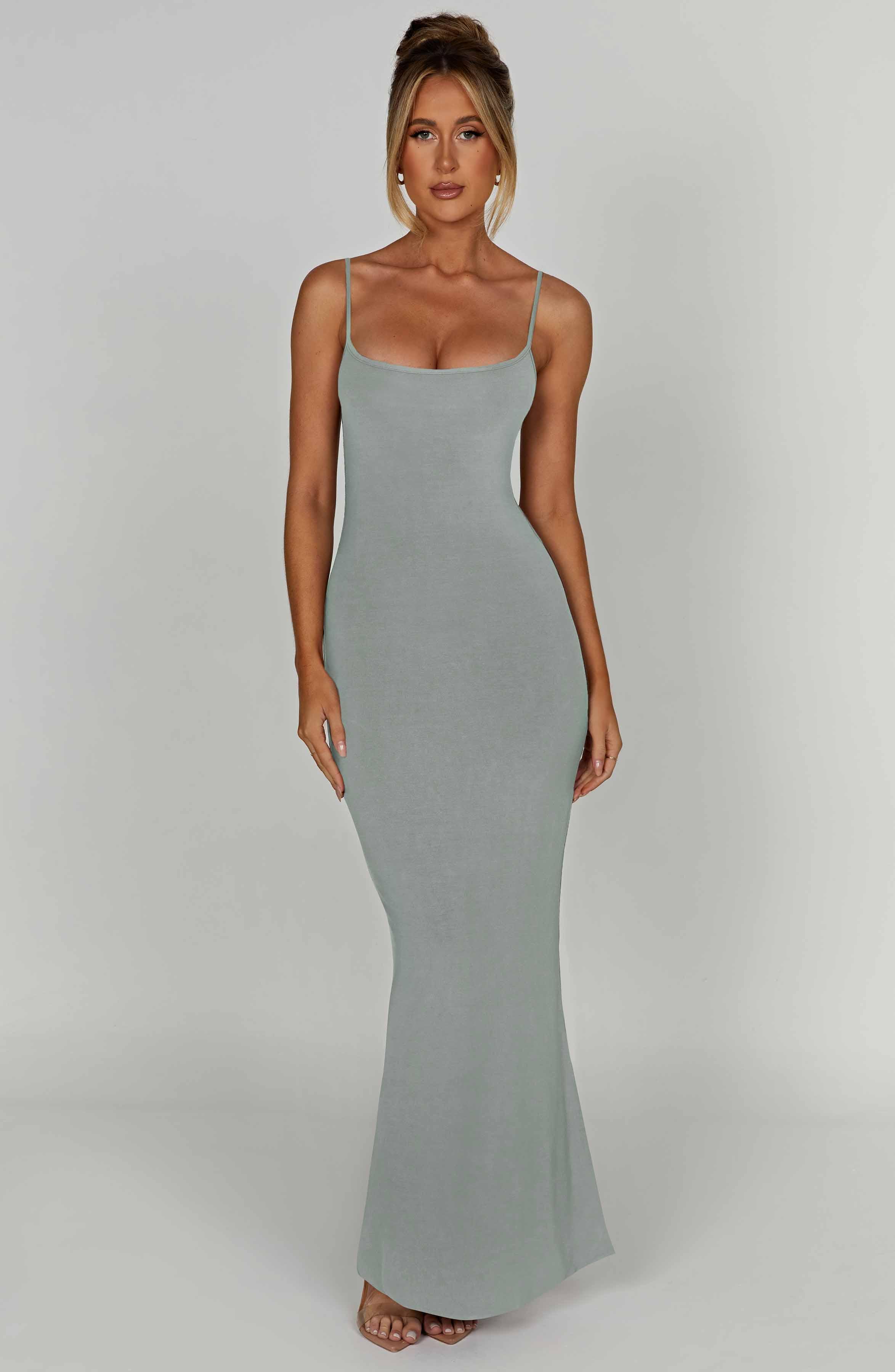 Saskia Maxi Dress - Steel Product Image