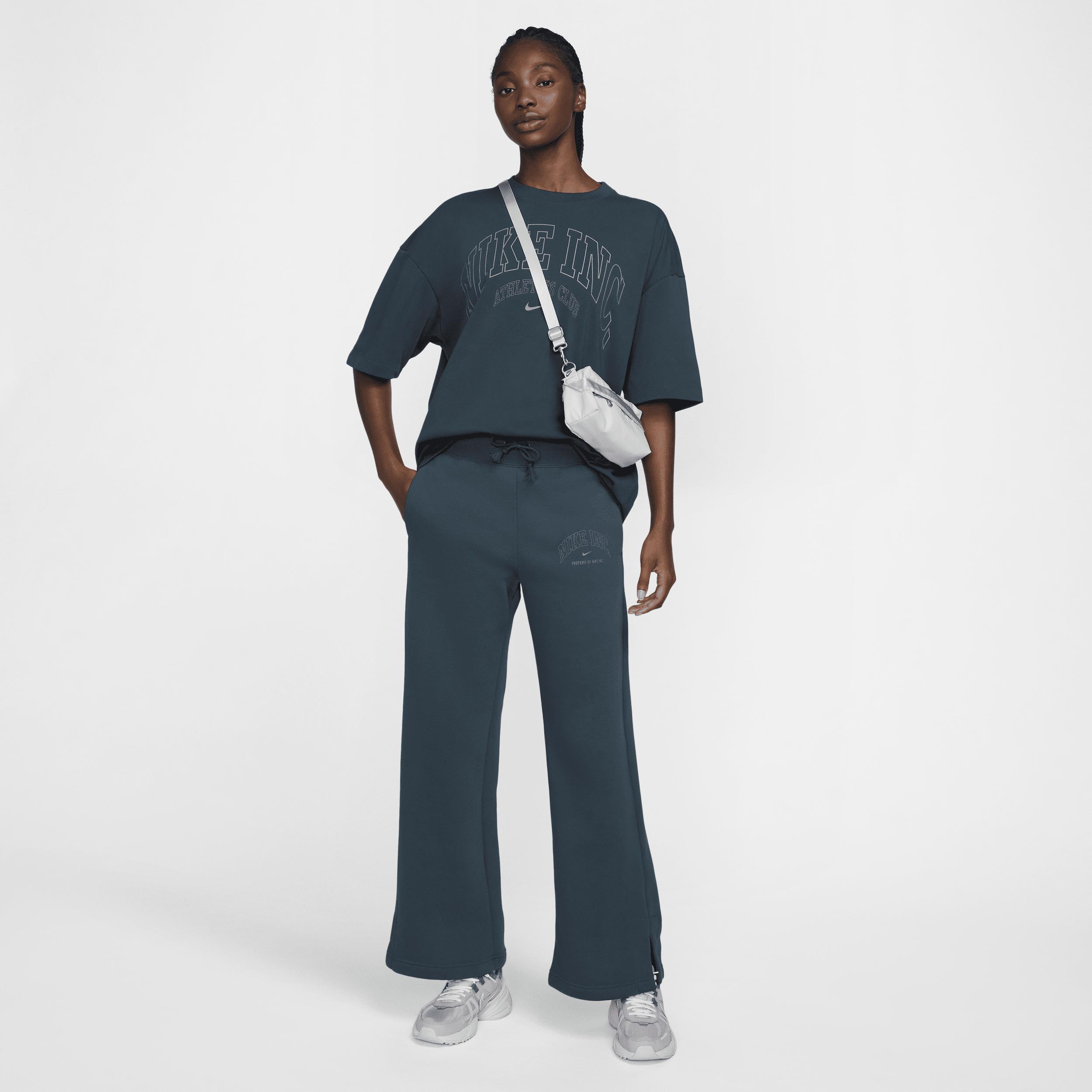 Women's Nike Sportswear Phoenix Fleece High-Waisted Wide-Leg Sweatpants Product Image