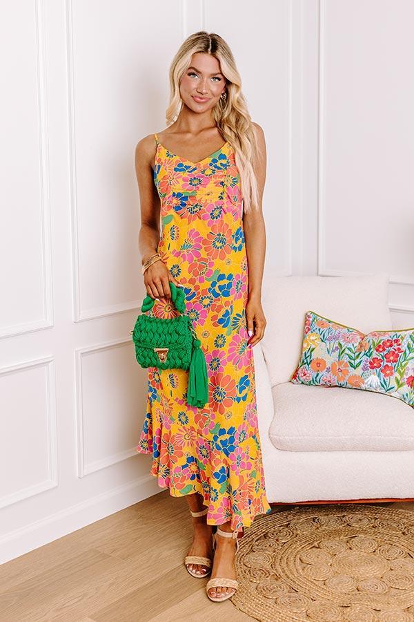 Over The Ocean Floral Midi Product Image