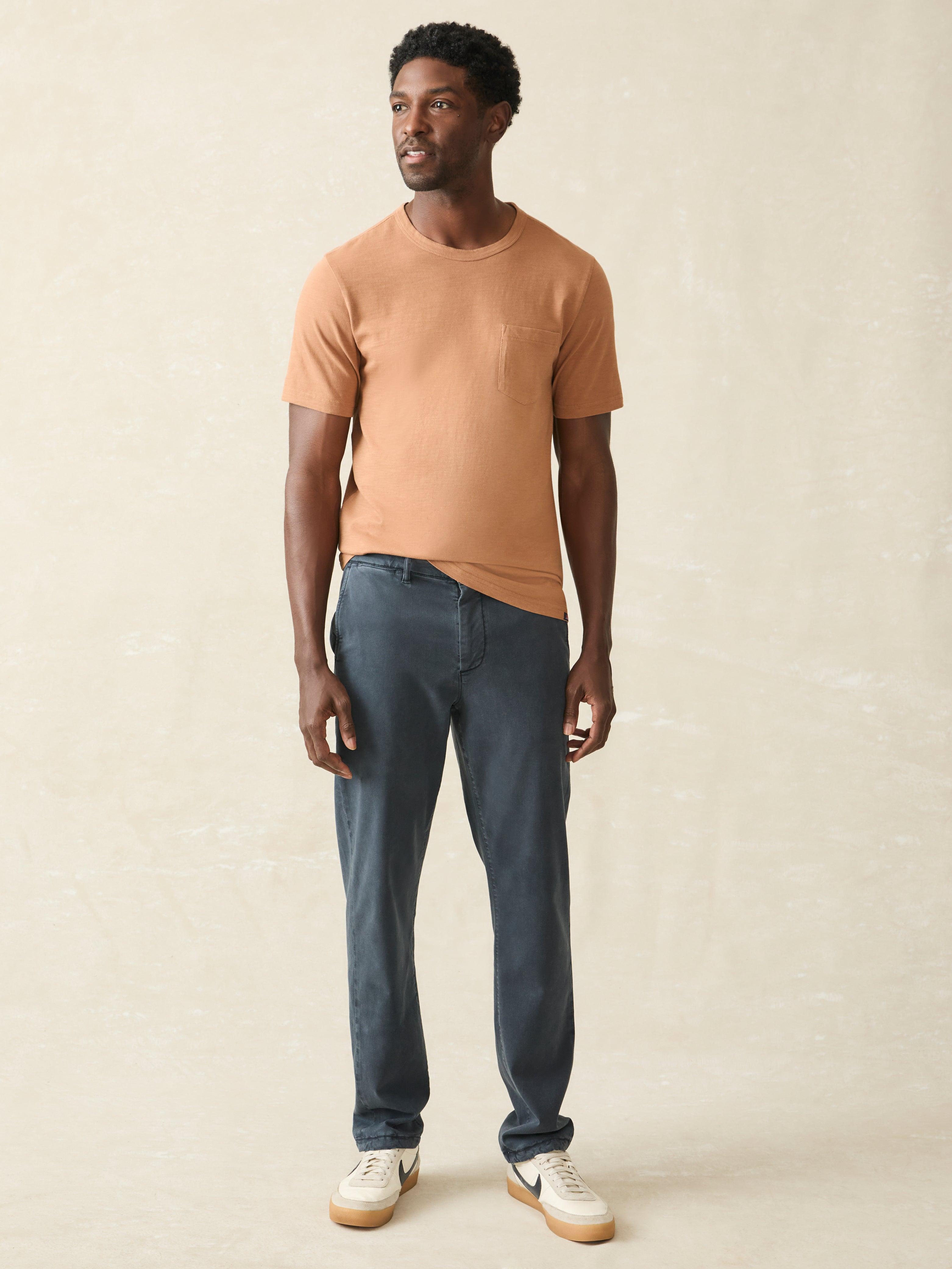 Sunwashed Pocket Tee - Bronze Male Product Image