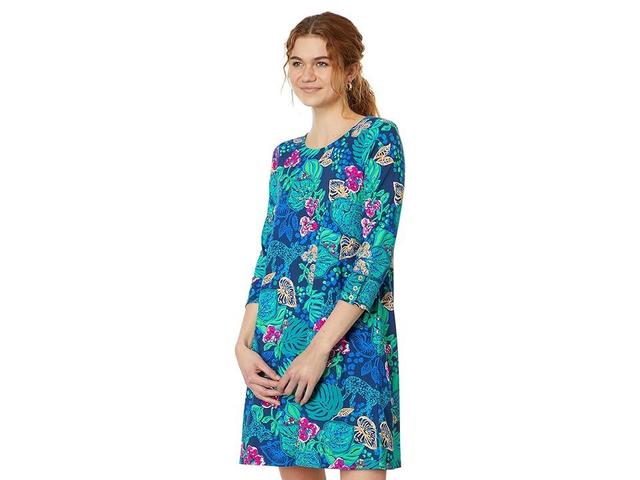 Lilly Pulitzer Solia Chillylilly Upf 50+ (Low Tide Navy Life Of The Party) Women's Dress Product Image