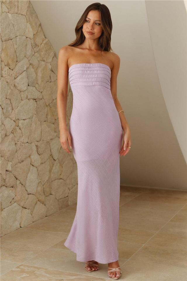 Moves To Make Maxi Dress Lilac Product Image