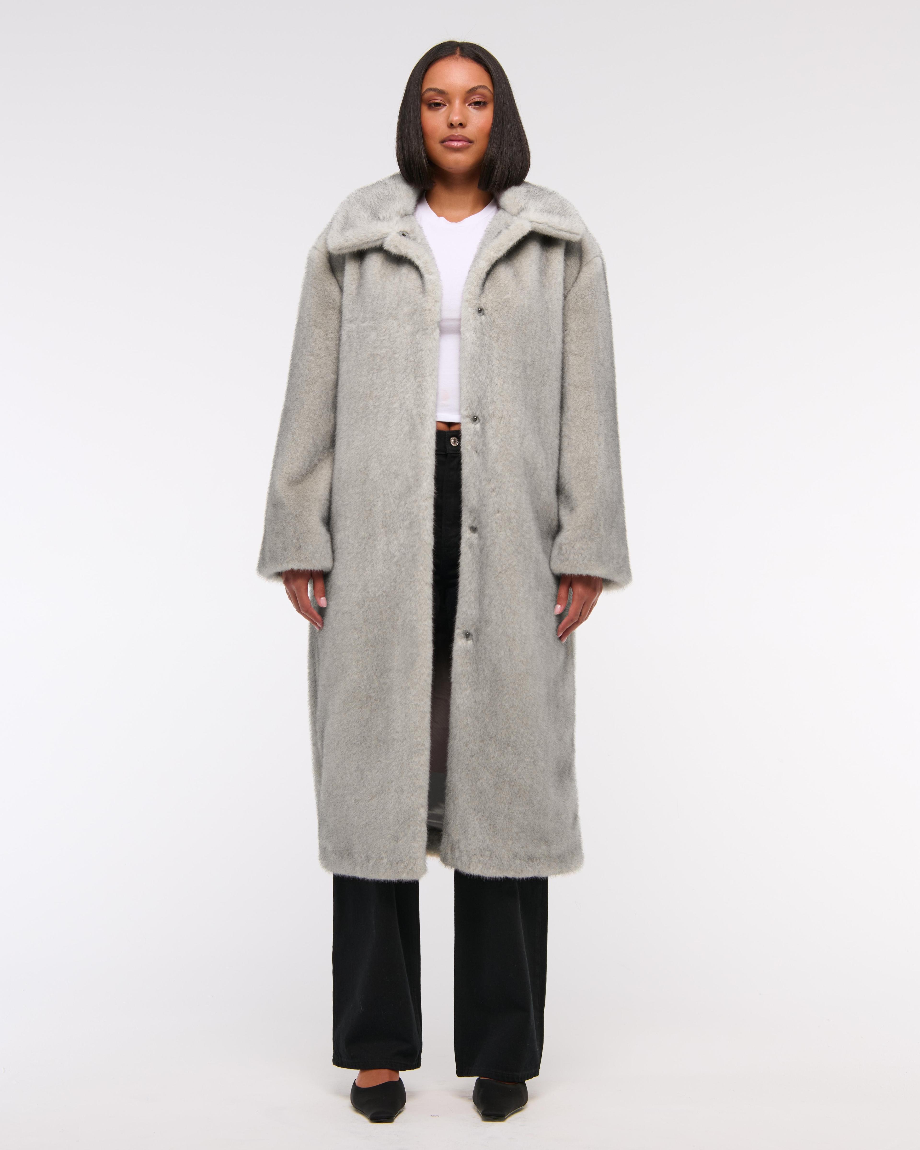 Faux Fur Coat Product Image