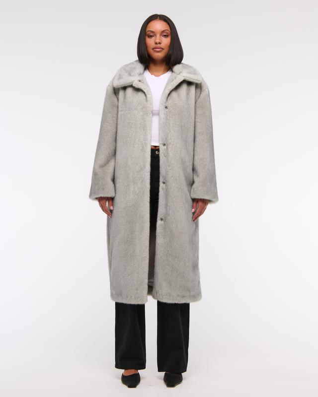 Faux Fur Coat Product Image