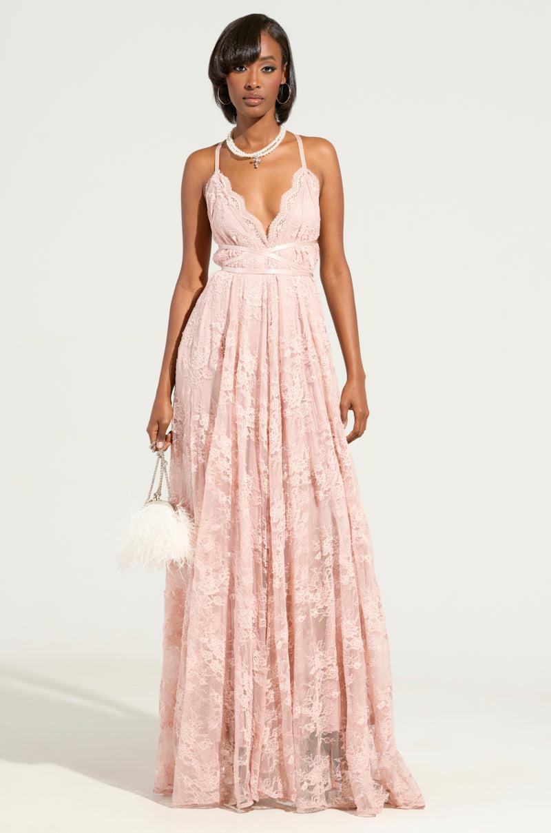 CRAVE YOU LACE MAXI DRESS Product Image