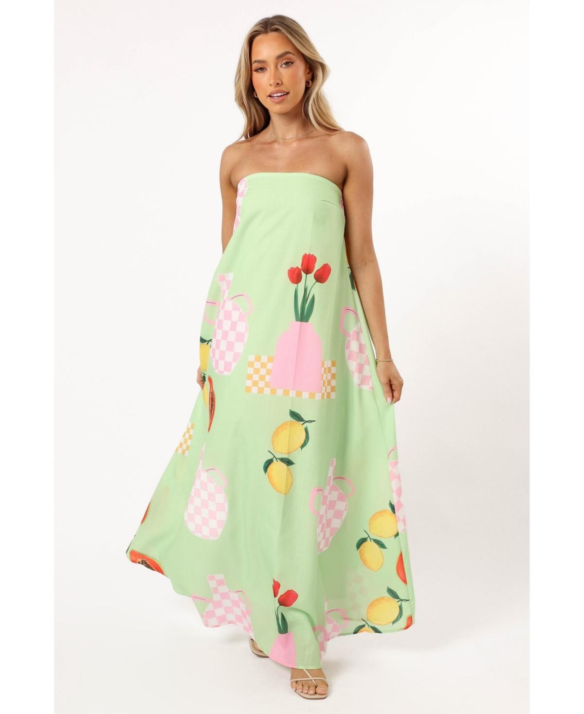 Petal and Pup Womens Piccolo Strapless Maxi Dress Product Image