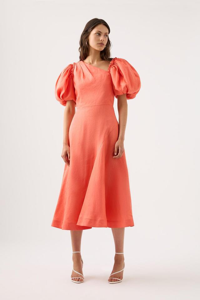 Maia Off Shoulder Midi Dress Product Image