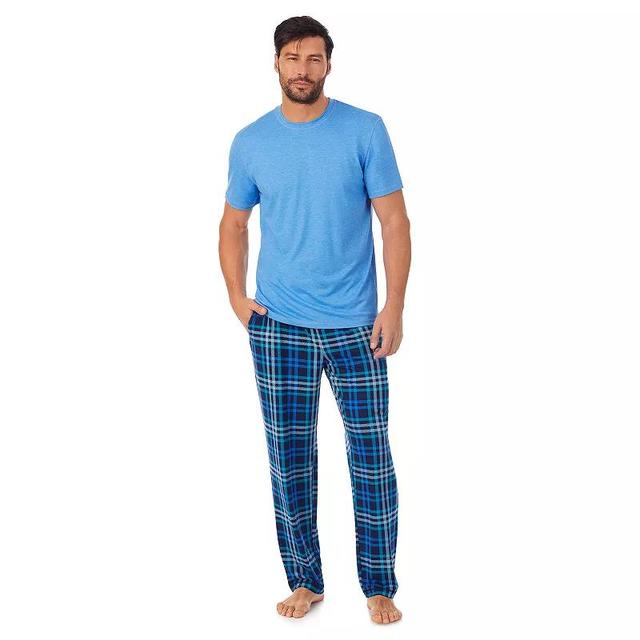 Mens Cuddl Duds Pajama Tee & Pajama Pants Set Product Image