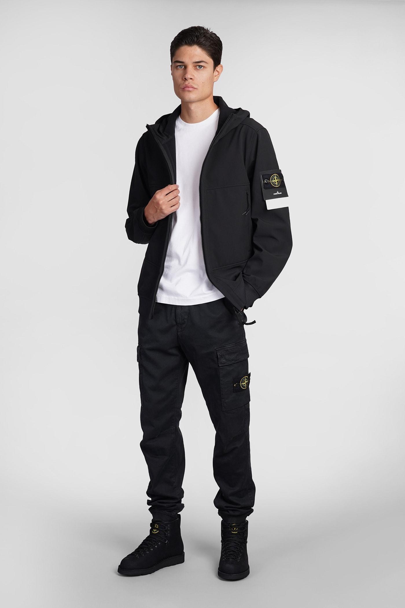 Casual Jacket In Black Polyester Product Image