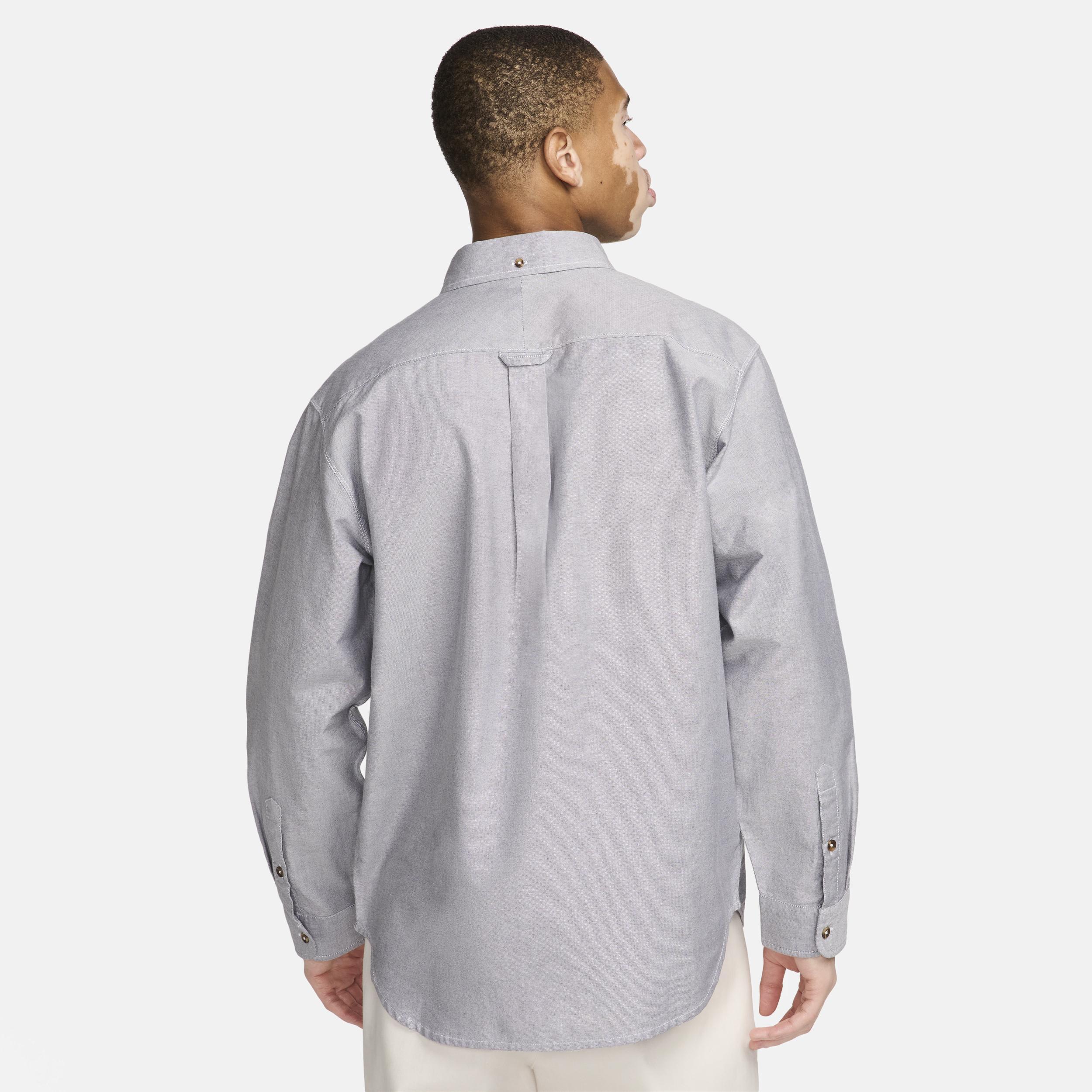 Nike Life Men's Long-Sleeve Oxford Button-Down Shirt Product Image