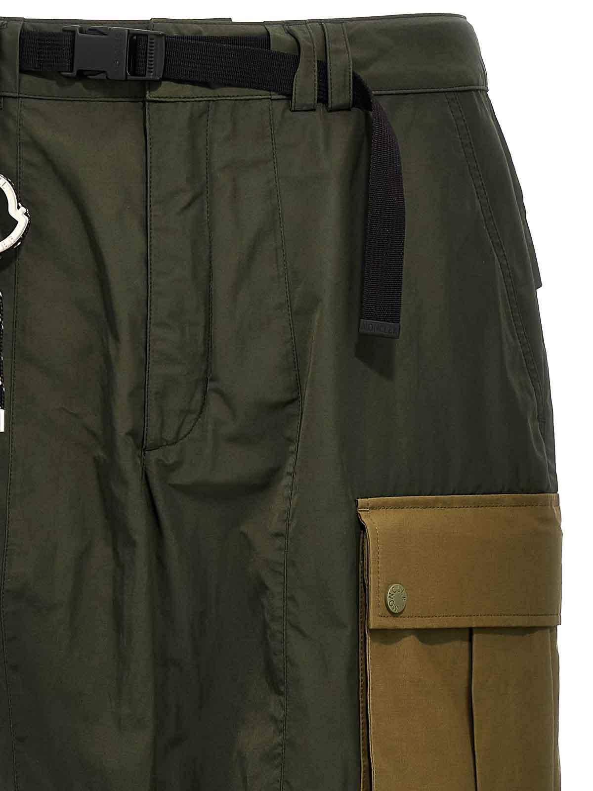 MONCLER Genius X Pharrell Williams Trousers In Green Product Image