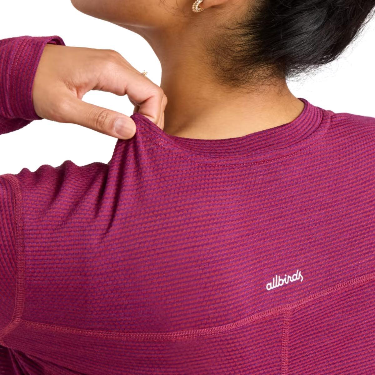 allbirds Women's Natural Run Long Sleeve Tee Product Image