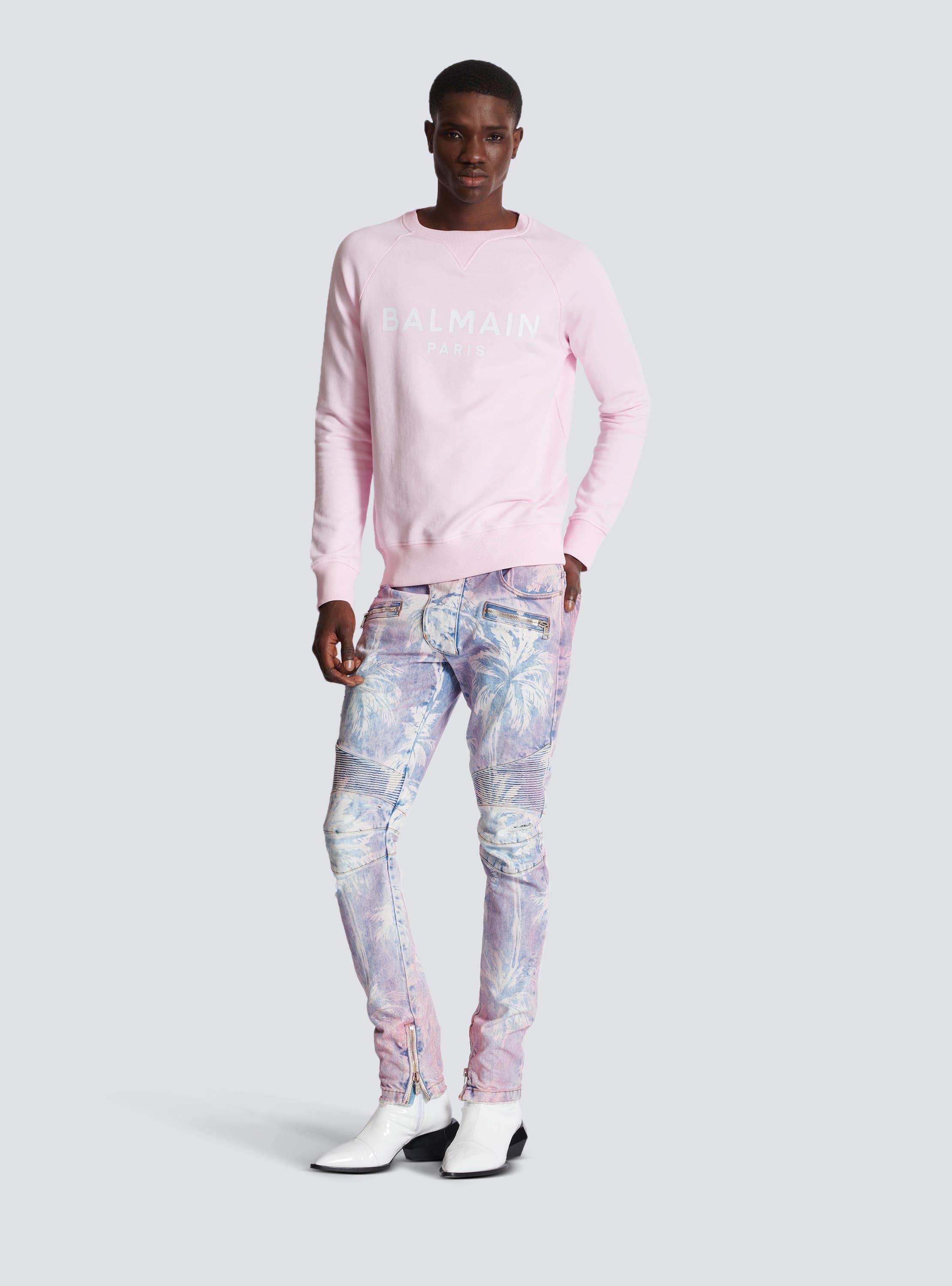 Balmain Paris printed sweatshirt Product Image