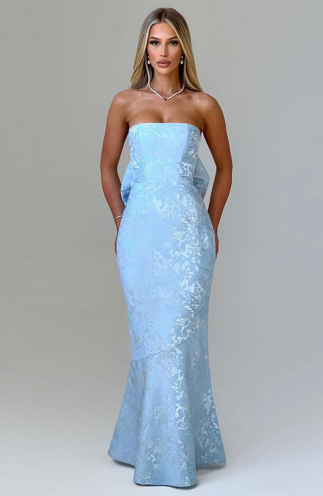 Felicity Maxi Dress - Blue Product Image