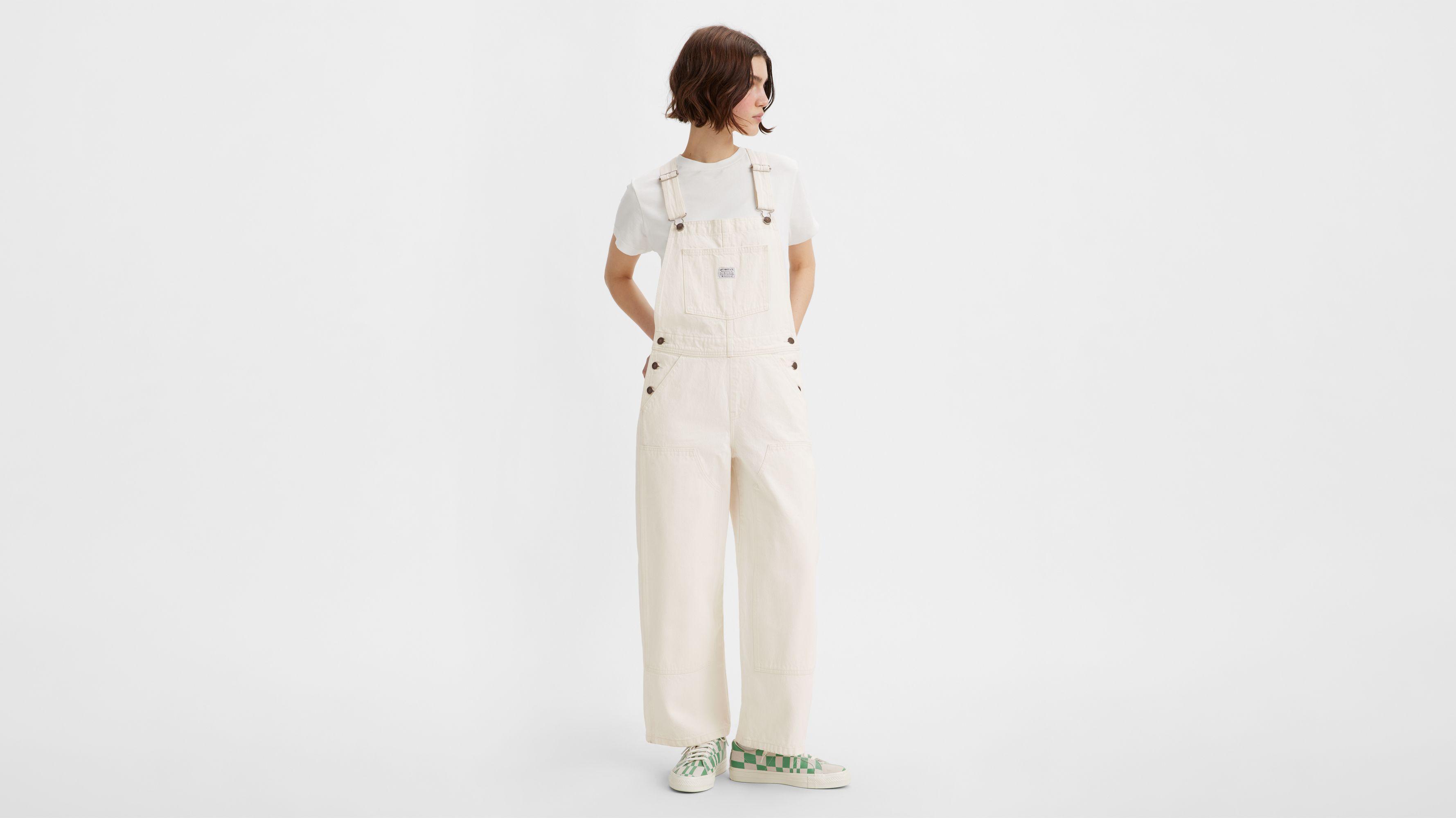 Baggy High Waist Women's Overalls Product Image