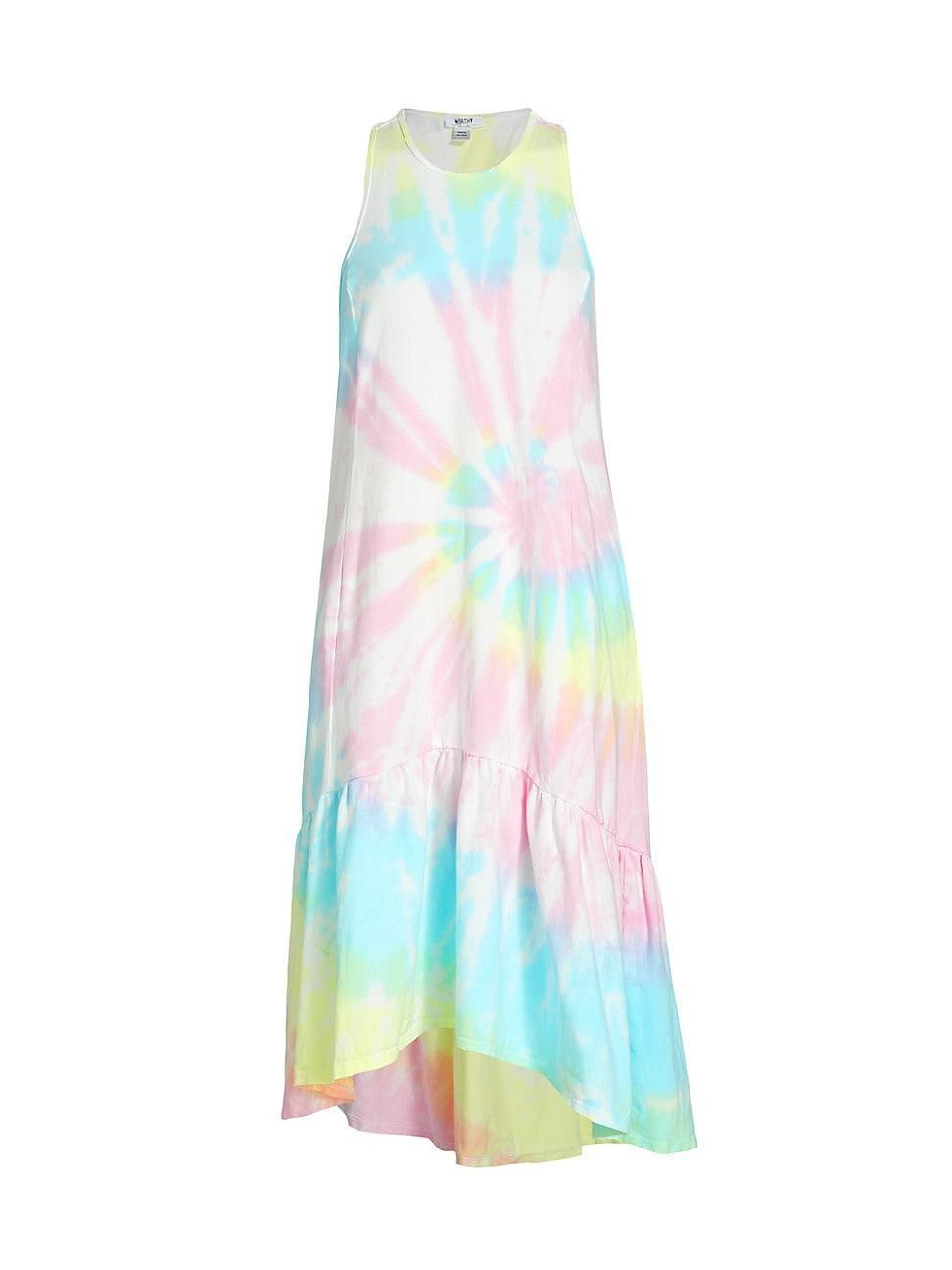 Womens Tie-Dye Swing Midi dress product image