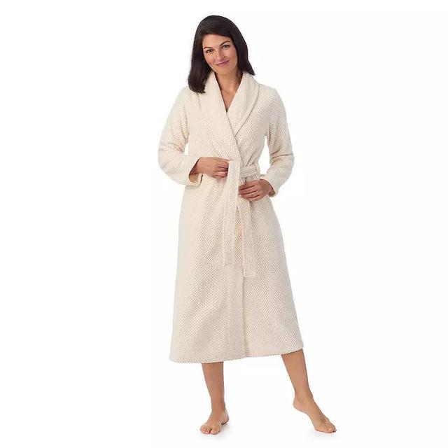 Womens Stan Herman Dimple Plush Wrap Robe Product Image