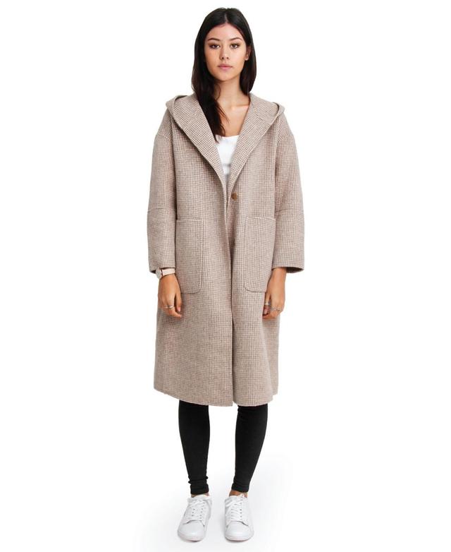 Women Belle & Bloom Walk This Way Wool Blend Oversized Coat Product Image