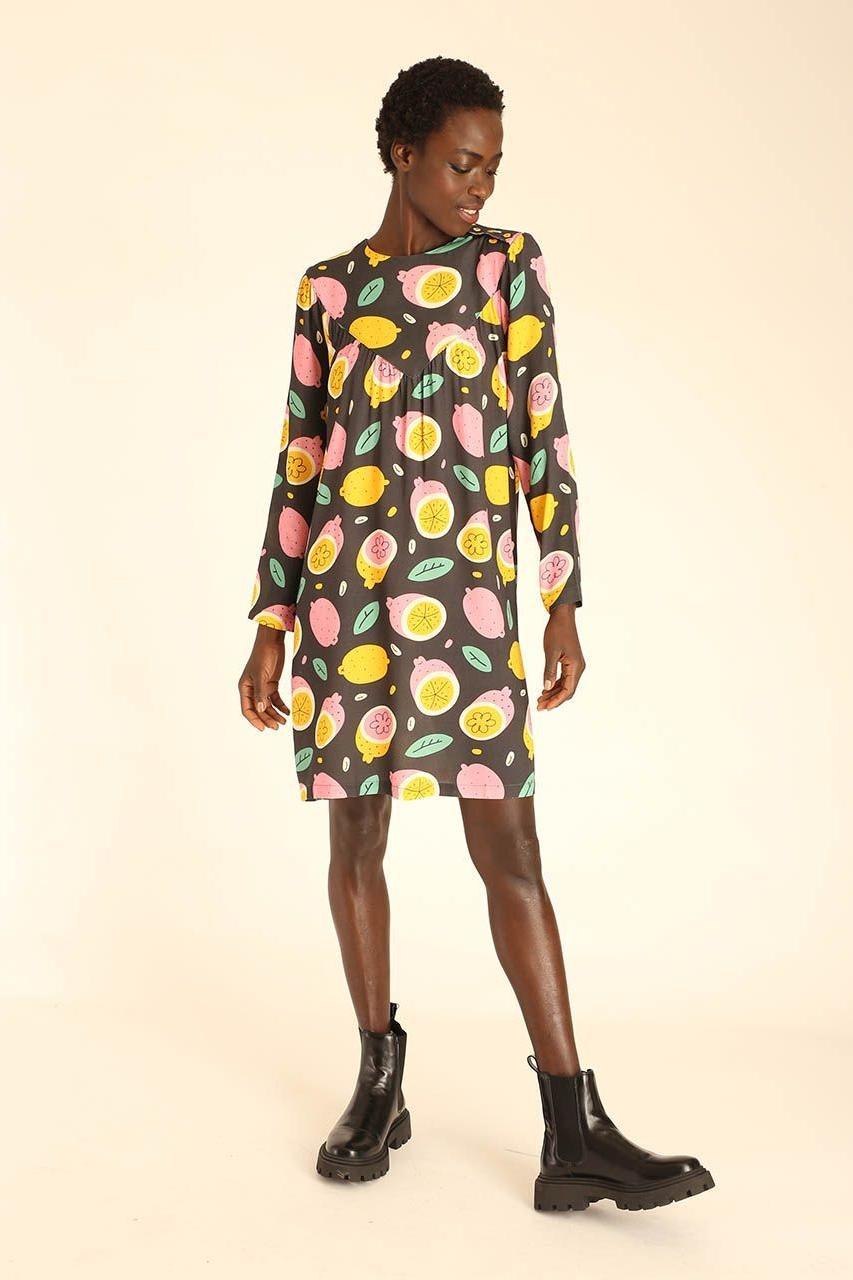 Lemon Short Dress Product Image