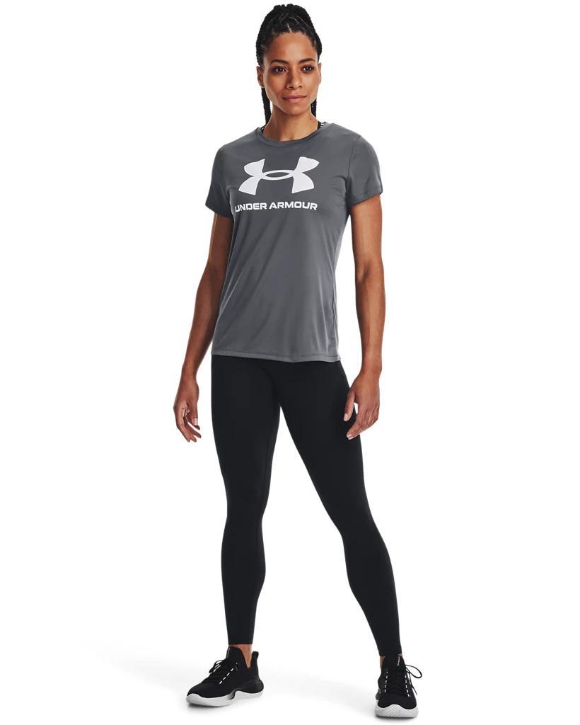 Women's UA Velocity Graphic Big Log Short Sleeve Product Image