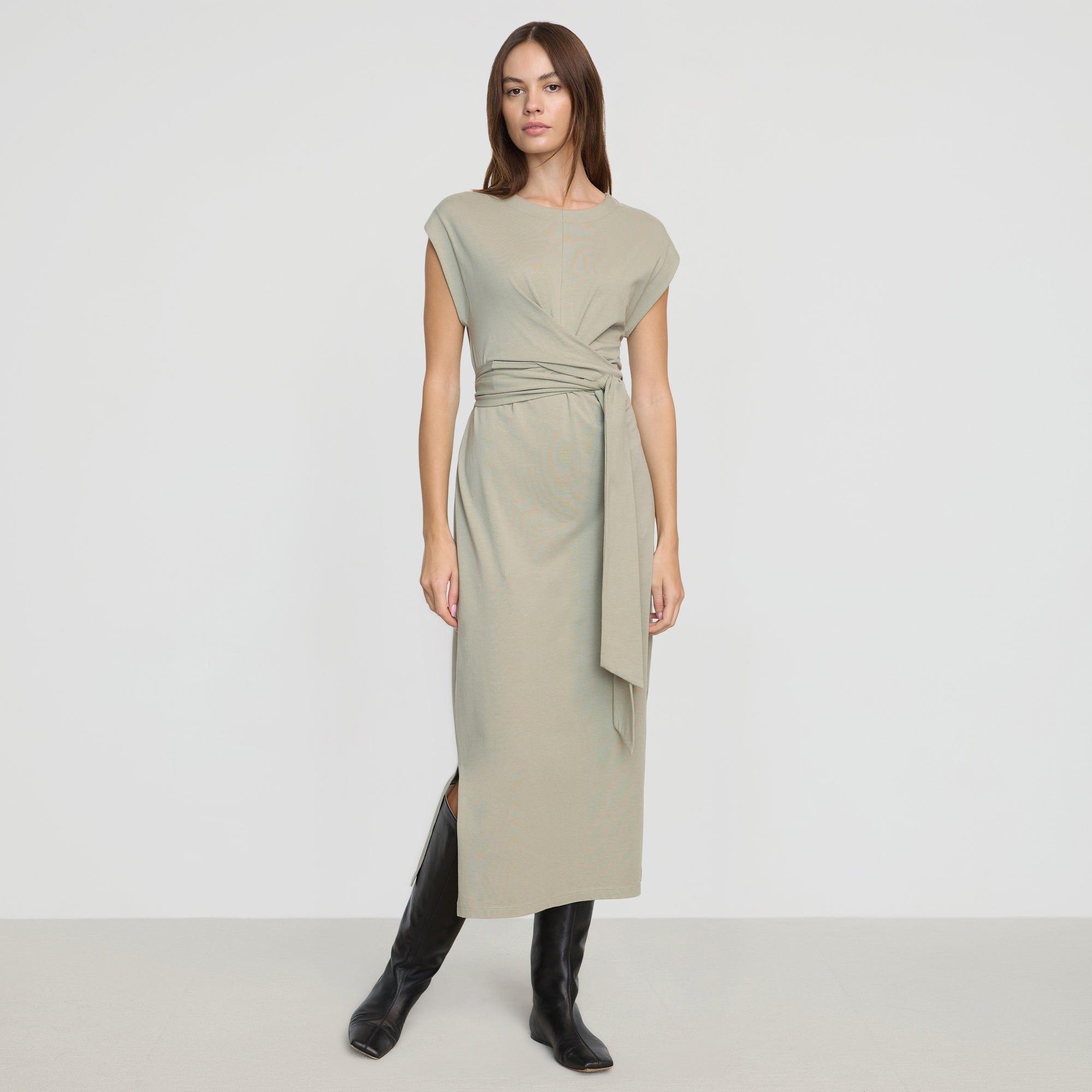 Fei Tie-Front Organic Cotton Dress Product Image