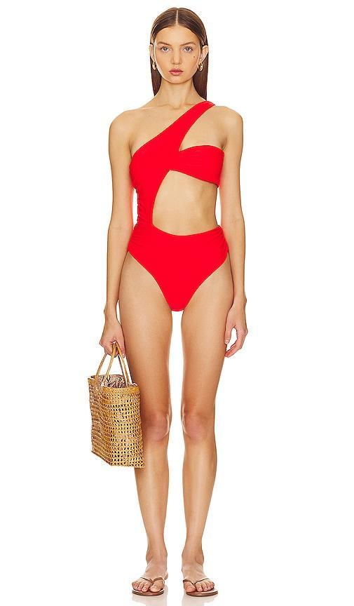 Lovers and Friends Aiko One Piece in Red Product Image